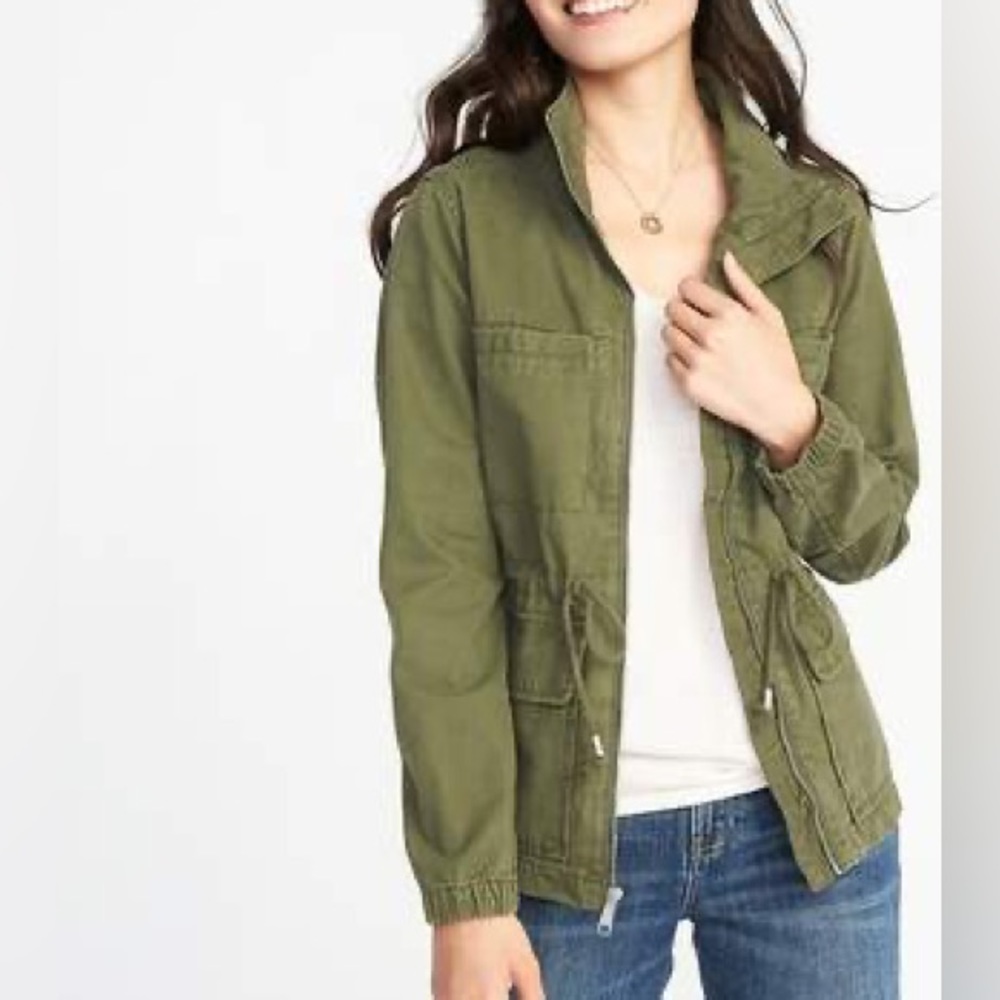 Old Navy green field jacket